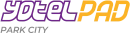 Brand logo on footer